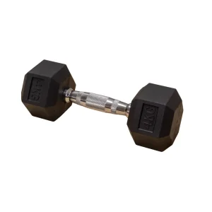 Halteres Hexagonais 4kg em Borracha