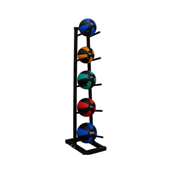 Rack para Bolas Medicinais em Aço | Suporte Profissional